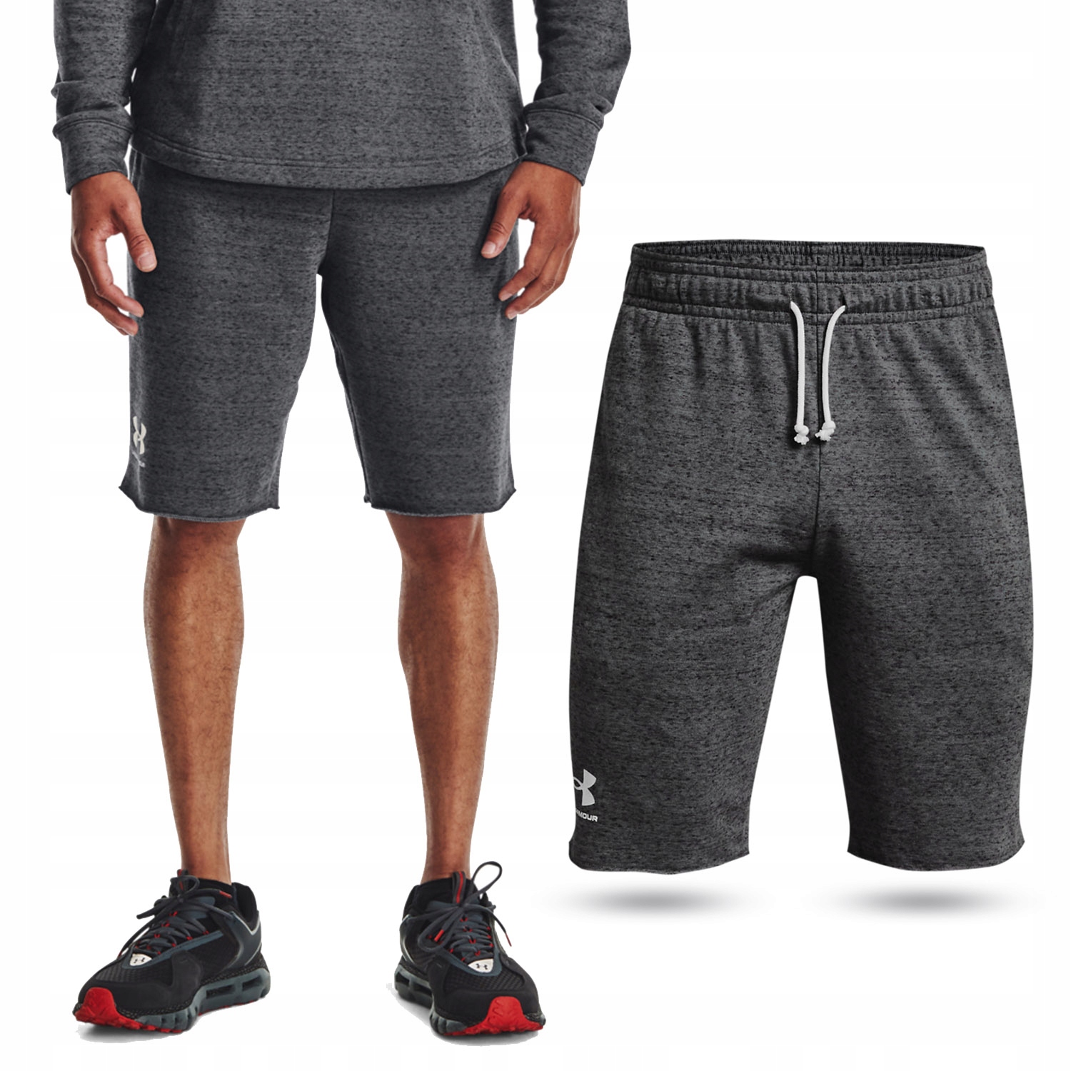 Kraťasy pánské Under Armour krátké teplákové vícebarevné velikost S
