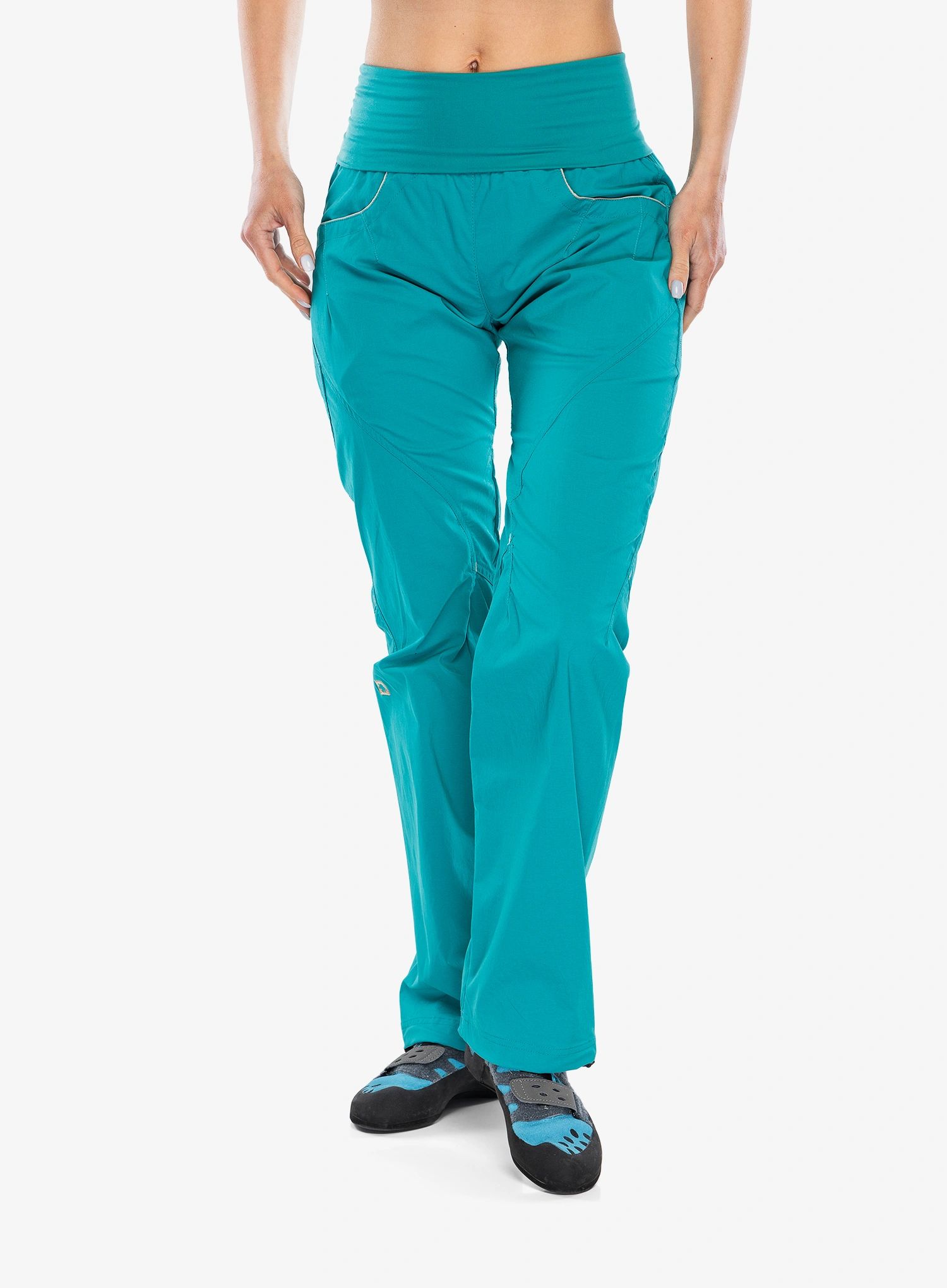 Dámské lezecké kalhoty Ocun Noya Pants blue deep peacock XL