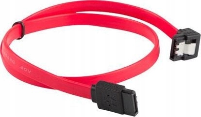 SATA SATA, 0.3m, Czerwony (CASASA13CC0030R)