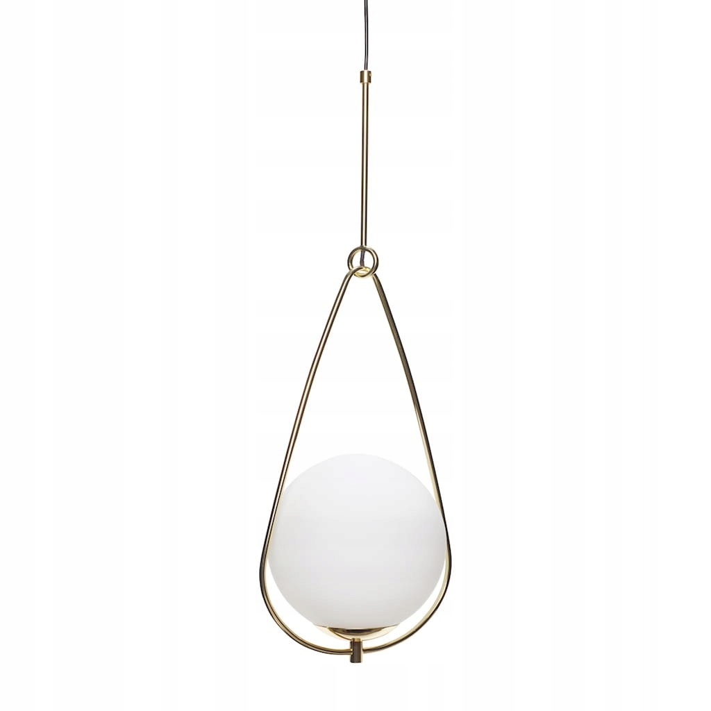 Závesná lampa Above biela, sklo Hubsch