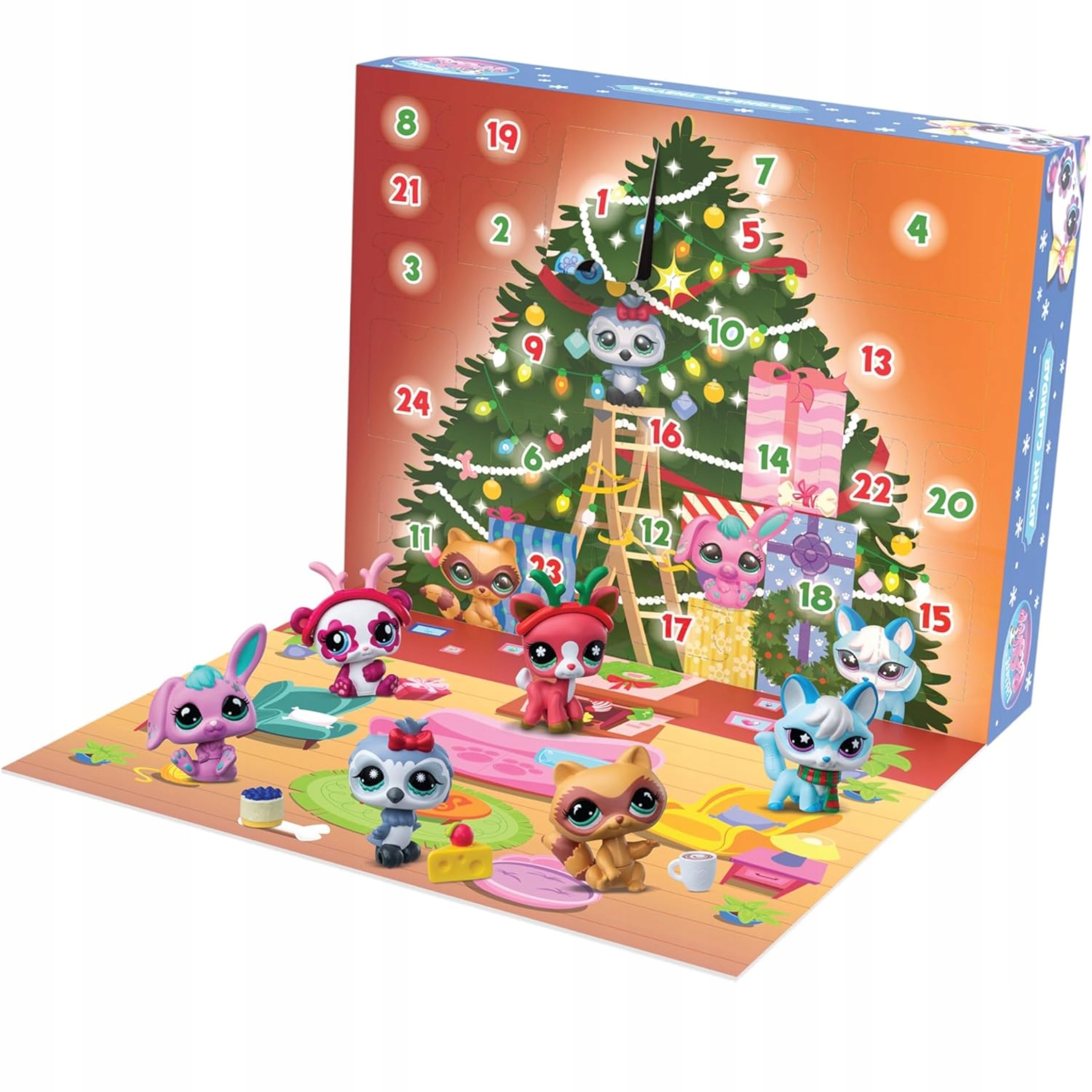 Адвент-календарь Littlest Pet Shop, 8 зверюшек и 16 аксессуаров, от 4 лет — фото 2