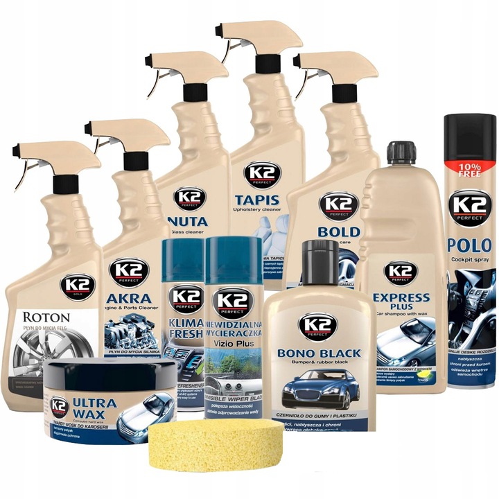 Dárek Sada Kosmetických Přípravků Do Auta K2 Detail!