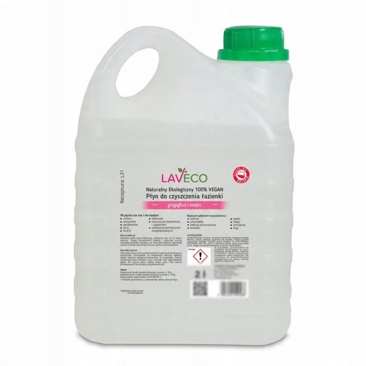 

Laveco EKOlogiczny płyn do łazienki Vege Grejpfrut