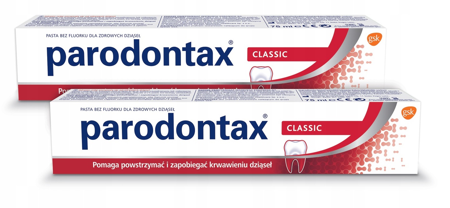 

Parodontax Classic Pasta do zębów 2 x 75 ML