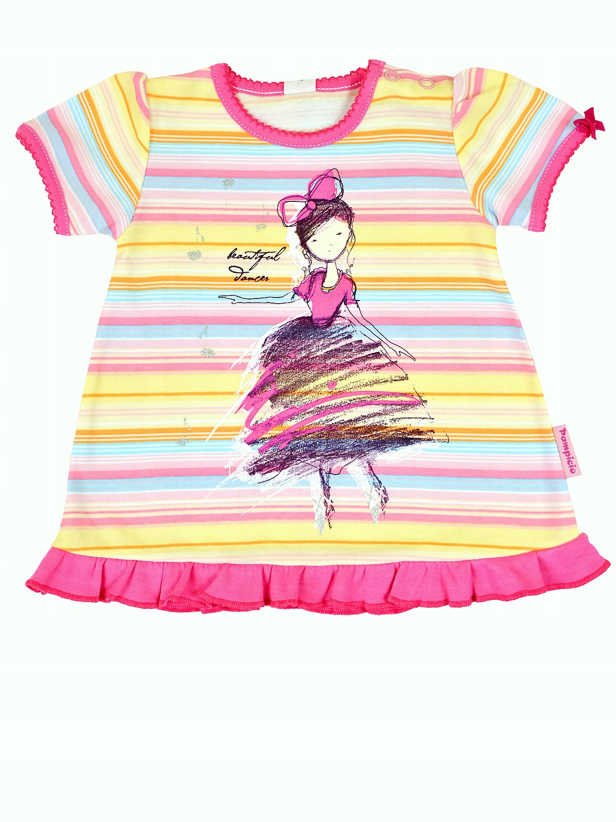 

Bluzka Tunika Bluzeczka Krótki Rękaw r.74