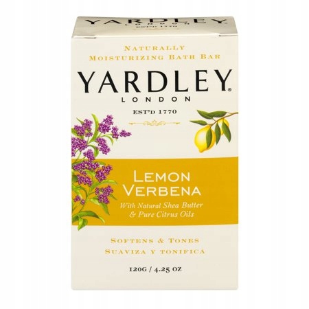 

Yardley Mydło Lemon Verbena 120g