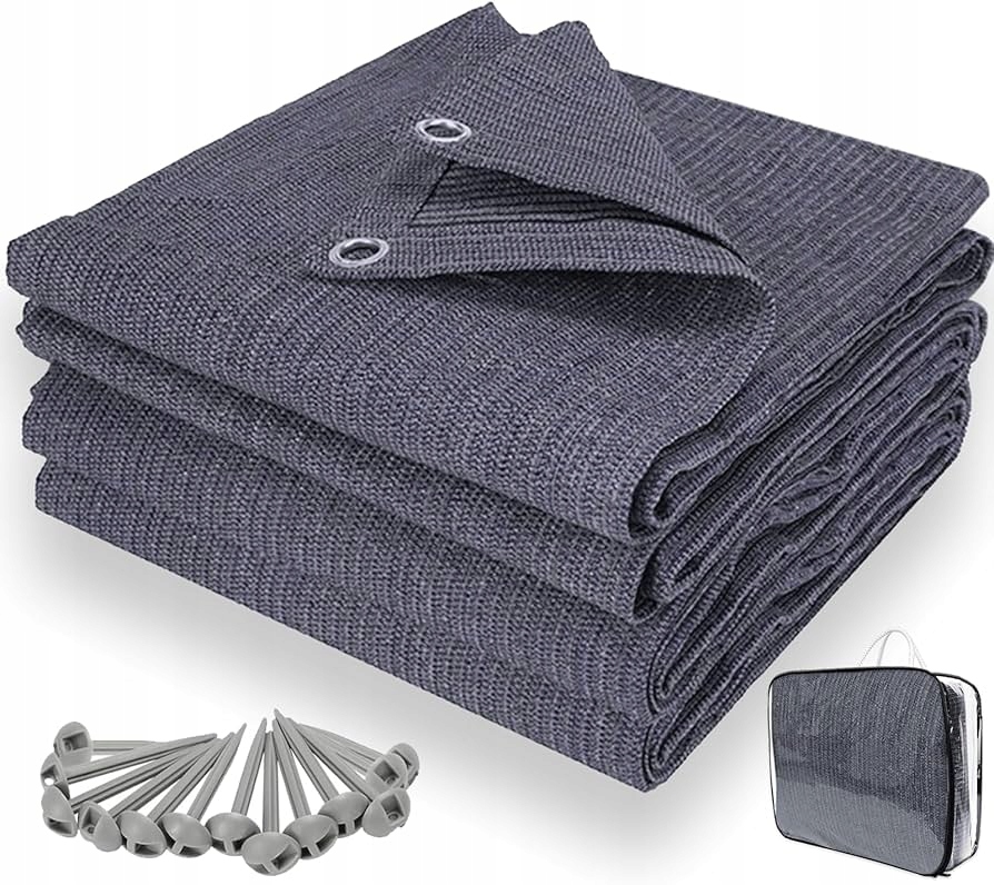 Dywan namiot podłoga wykładzina do namiotu biwak mata camping z kołkami