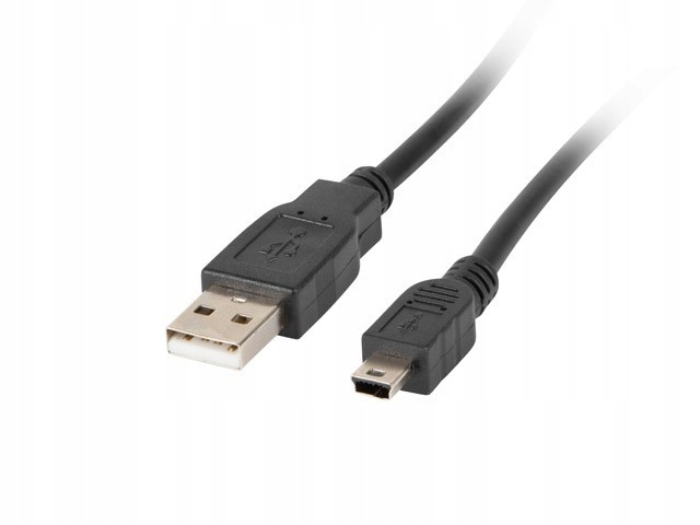 

Przewód Usb typu A miniUSB typu B 1,8m Ferryt