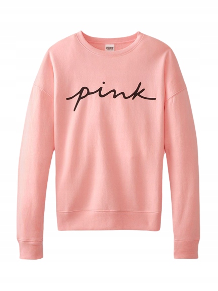 Victoria's Secret dámská mikina Crewneck růžová Xs