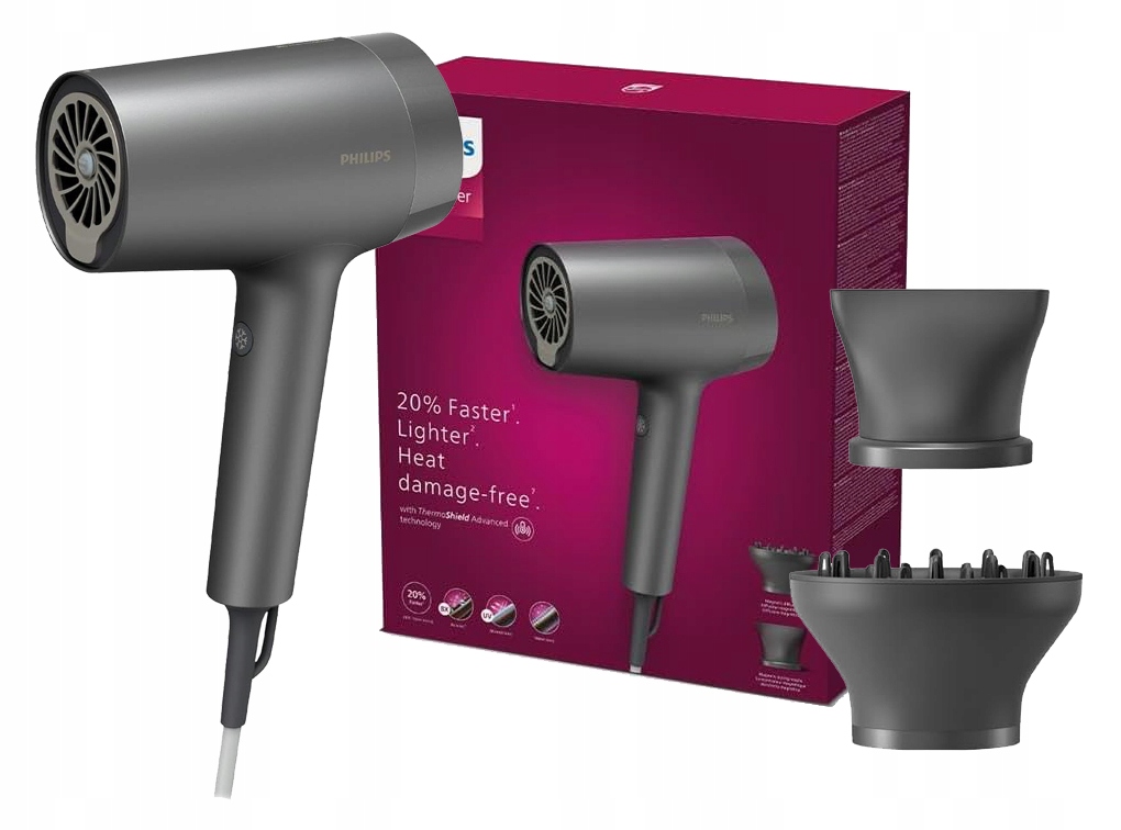 Sušič Vlasov Philips Hair Dryer 7000 BHD713/10 S Ionizáciou Difuzér