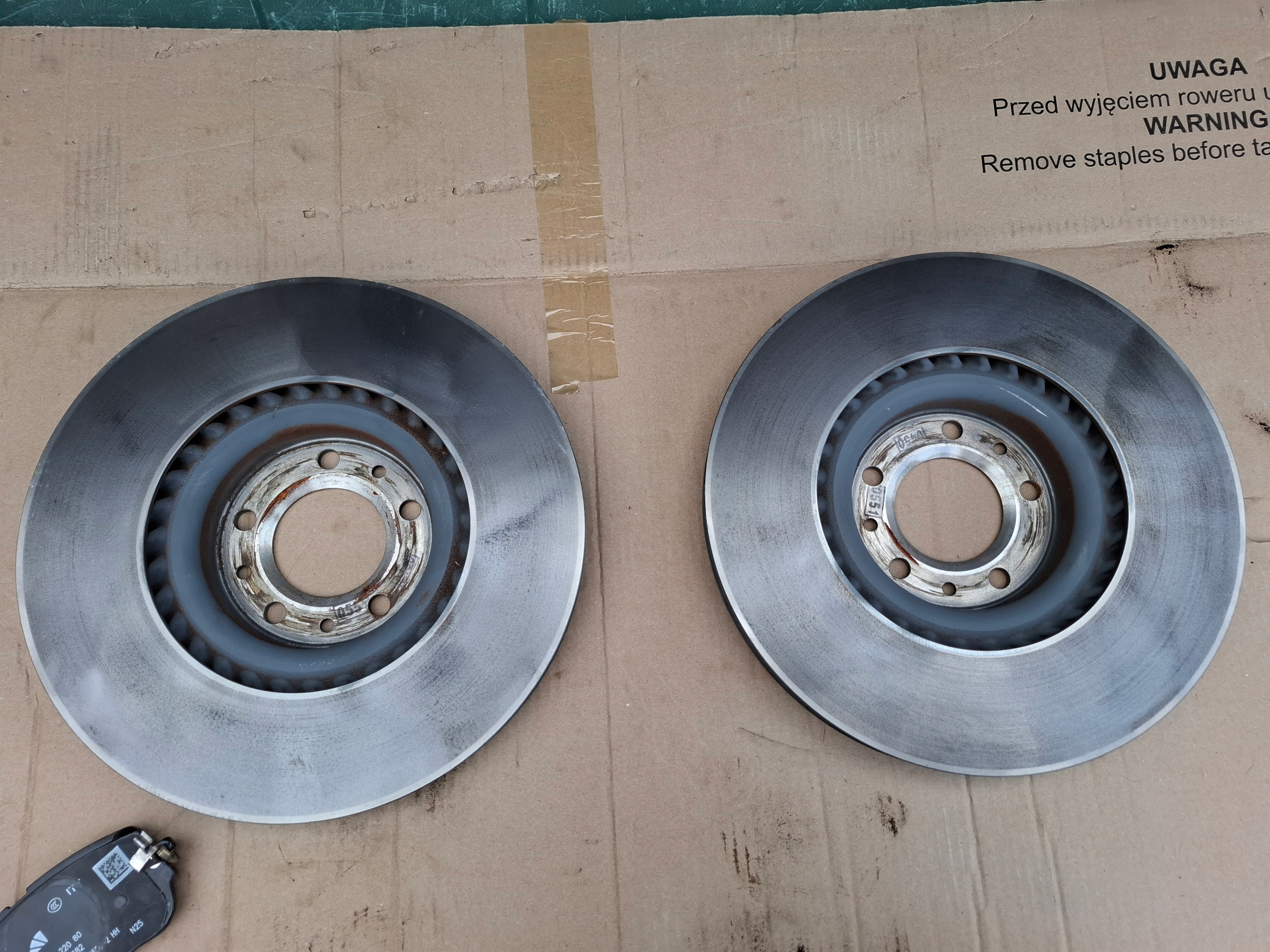 discs plates front PEUGEOT 5008 III 9840733680