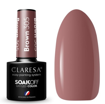 

Claresa Lakier Hybrydowy Uv/led Brown 305