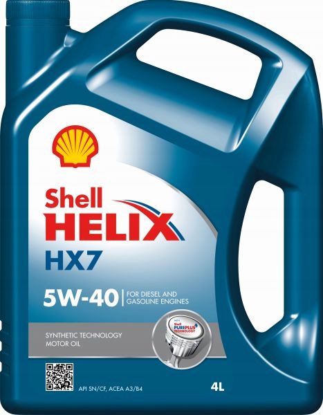Shell Helix HX7 5W40 4L