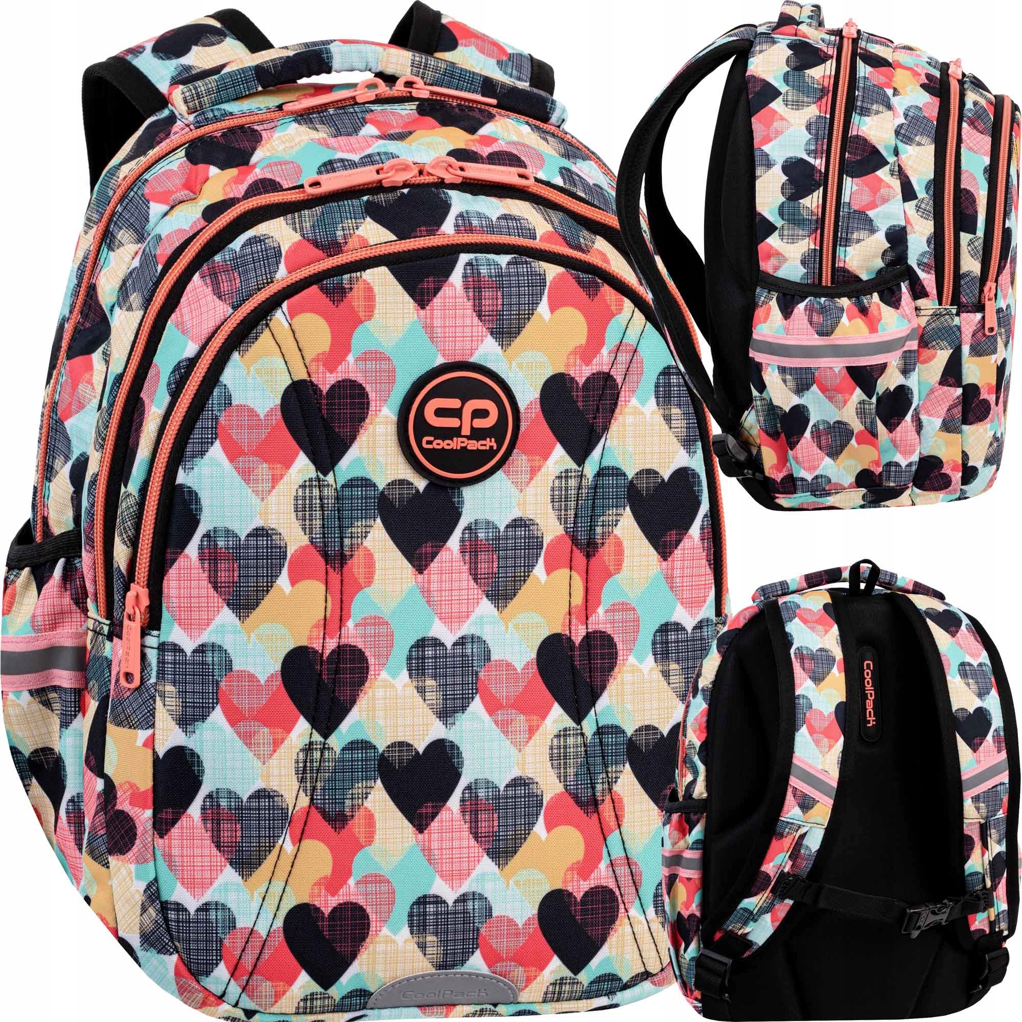COOLPACK PLECAK SZKOLNY MŁODZIEŻOWY DLA DZIEWCZYNKI CHOCOLOVE