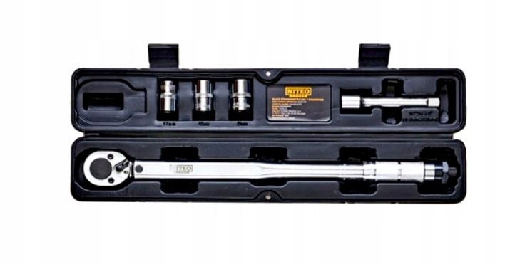 

Klucz Dynamometryczny Niteo Tools z nasadkami 5 el