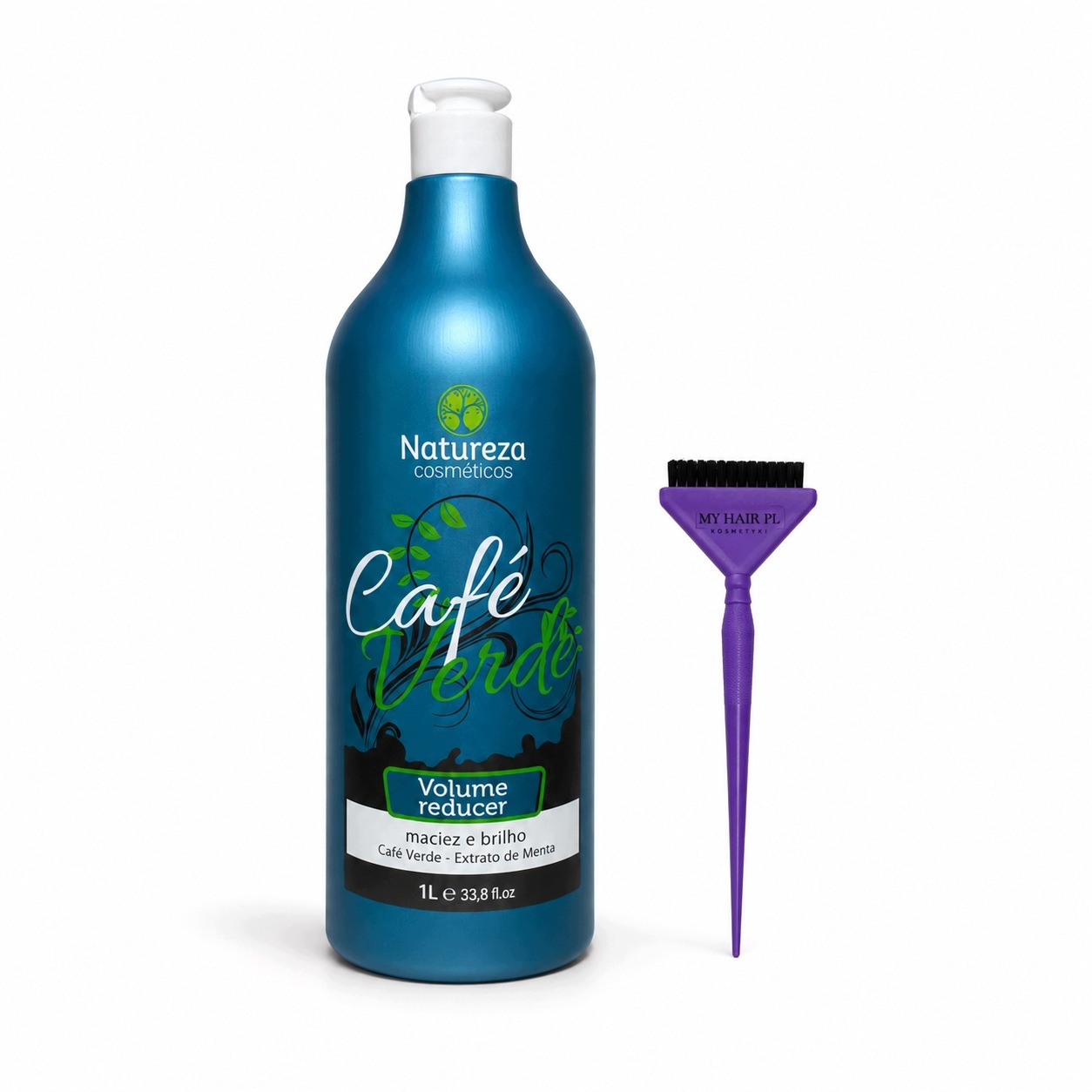 Keratin Pro Narovnání Vlasů Natureza Cafe Verde 1 L Keratin,botox,nano