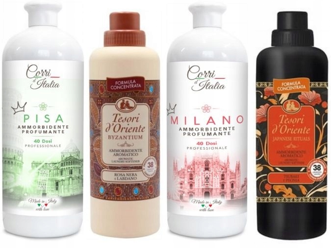 Levně Sada 4 Krásných Tekutin Corri d`ITALIA a Tesori d`ORIENTE Pbmj