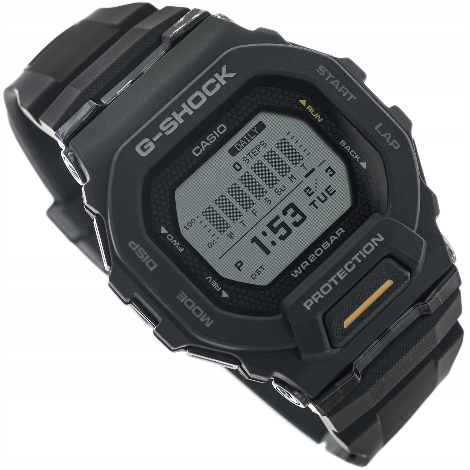 Pánské Hodinky Casio GBD-200-1A1ER G-shock 200M Černé S Bluetooth Pro Trénink