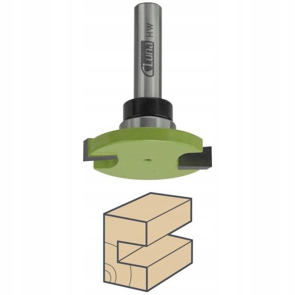 LUNA Frez Z2 PIŁKOWY/ROWKUJĄCY D36 I7 S8/Łożysko