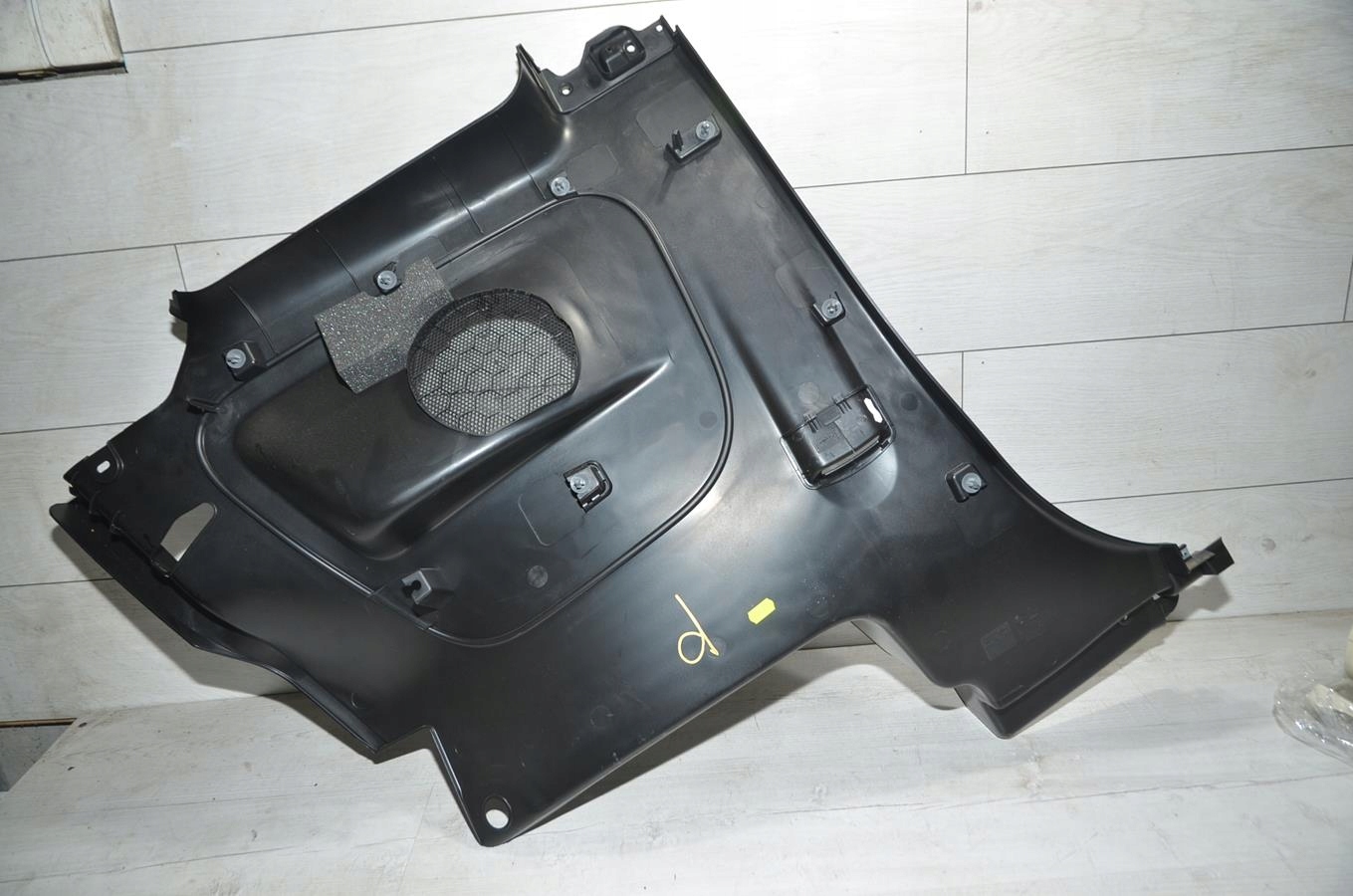 side upholstery right rear part Fiat 500 3D