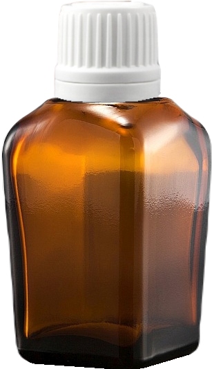 Butelka z KROPLOMIERZEM propolis apteczna 20ml biała nakrętka