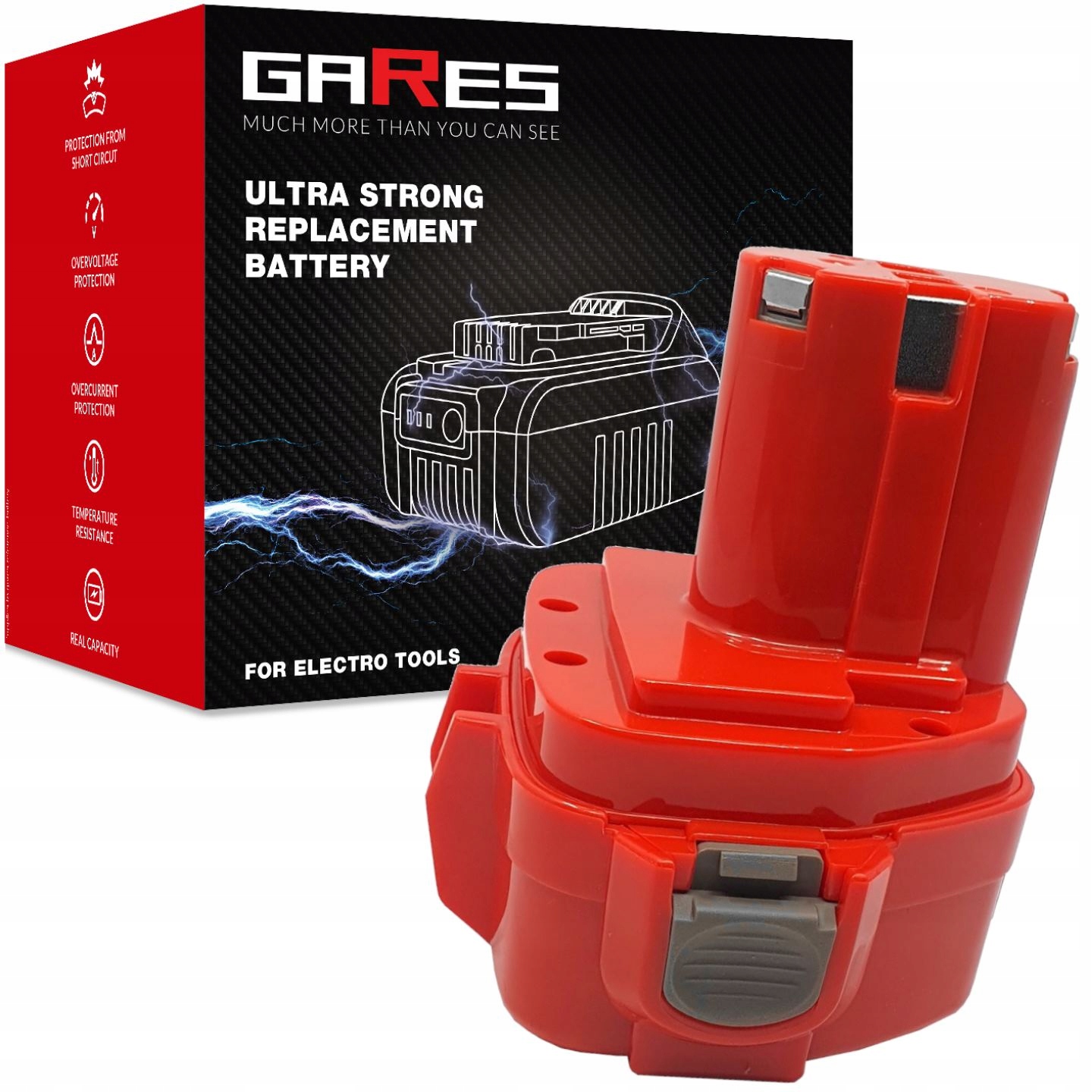 Akumulátor pro Makita 6918FDWDE 4191DWA 4191D 12V 2Ah