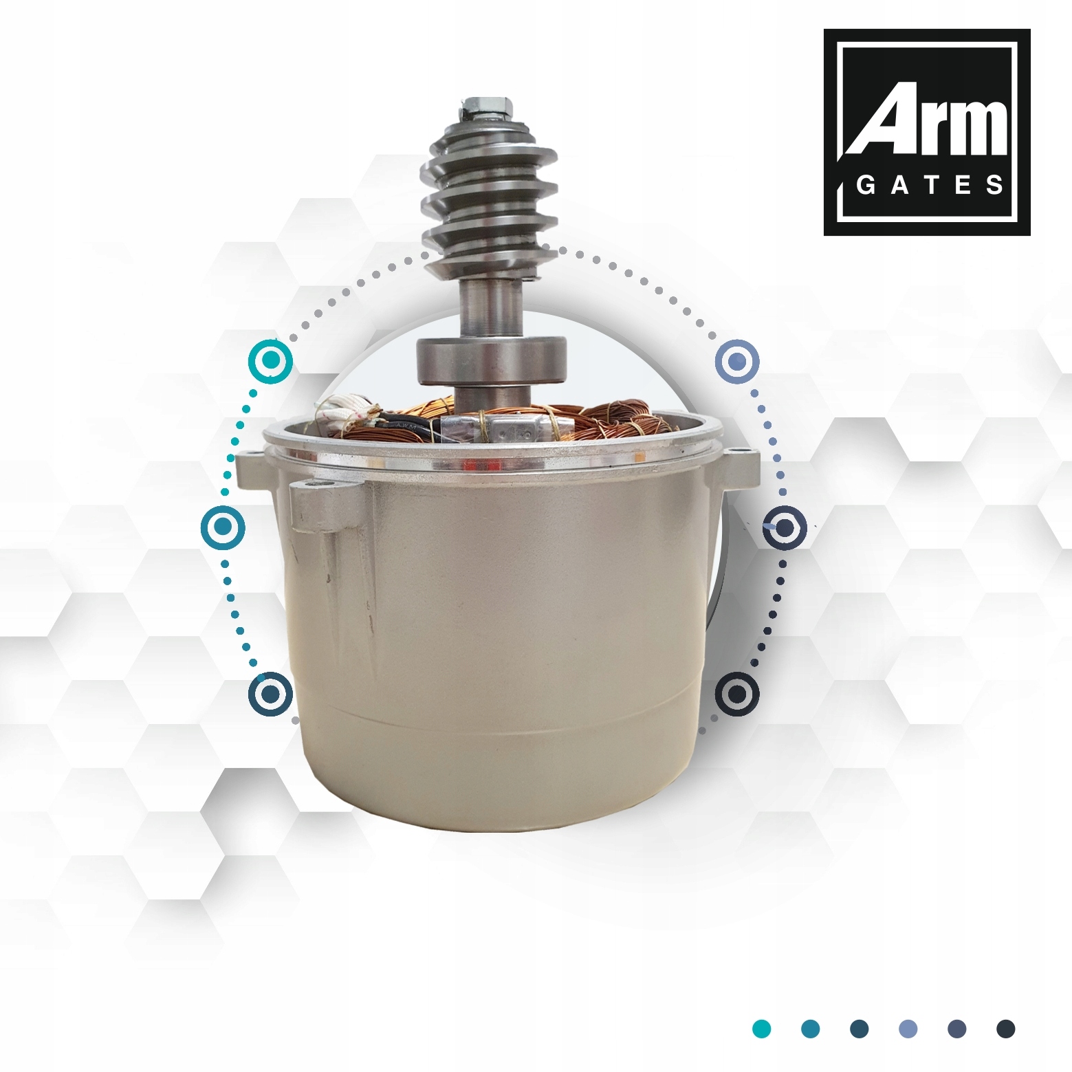 NAPĘD ZESTAW DO BRAMY PRZESUWNEJ AUTOMAT ARM600 6m/600kg 2 PILOTY + WIFI Waga produktu z opakowaniem jednostkowym 15 kg
