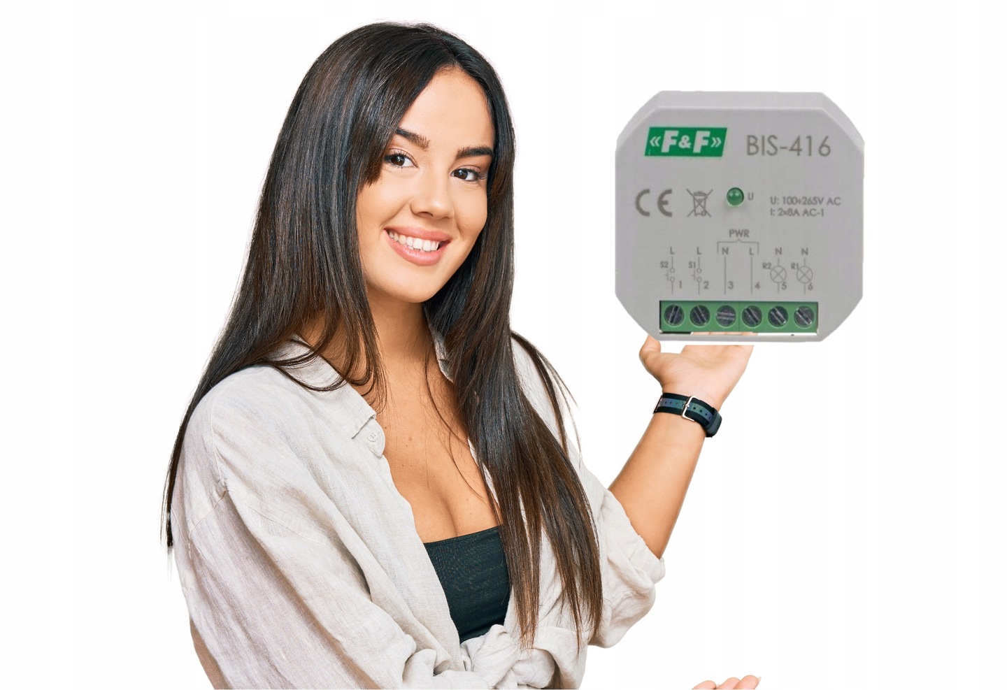 

Przekaźnik Bistabilny Impulsowy BIS-416 F&f