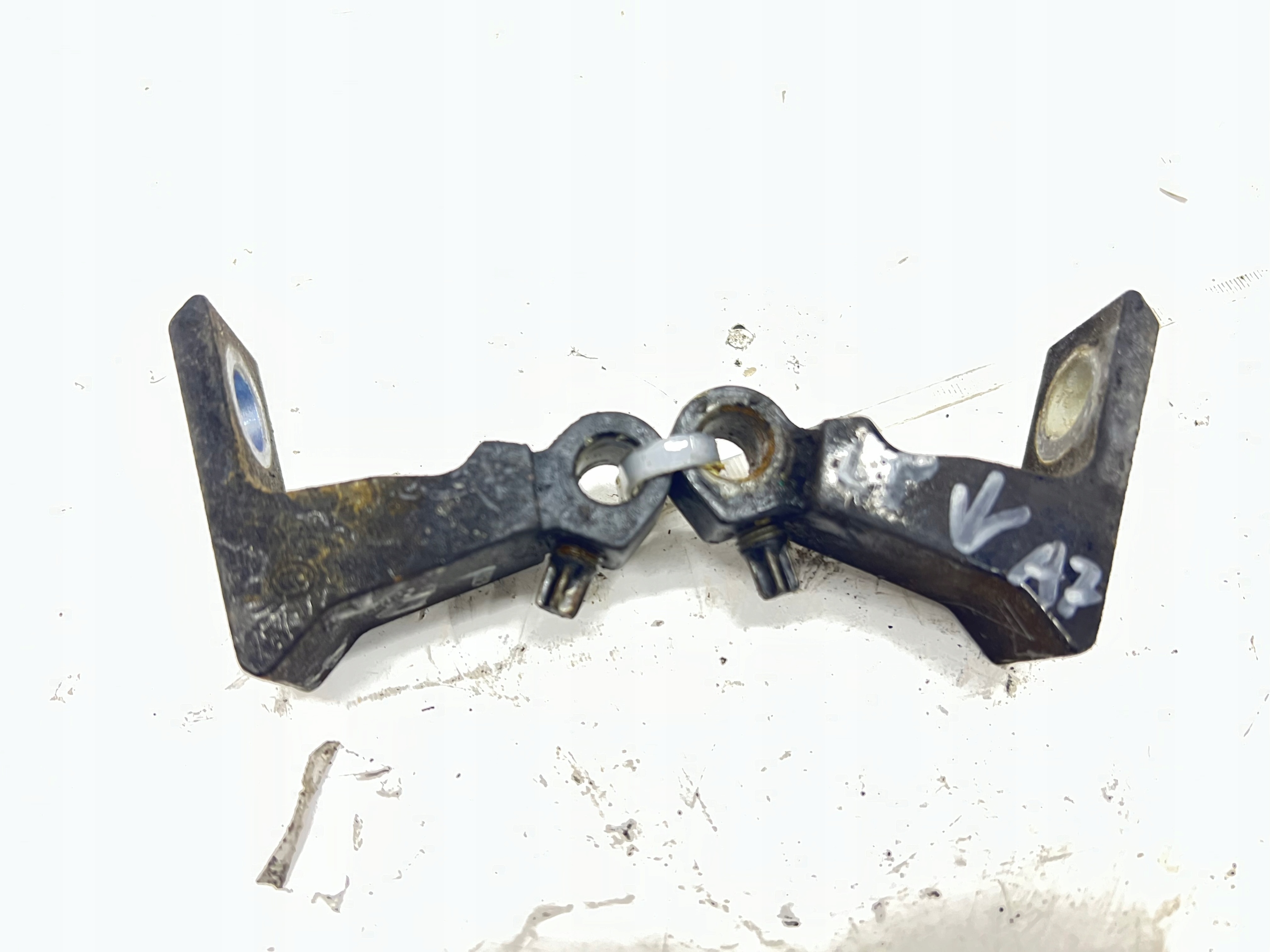 AUDI A7 4G LIFT hinge hinges door left front GORA+ DOL KOMPLET LY9T