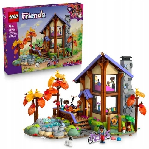 Lego Friends 42705 Útulná chata v podzimním lese