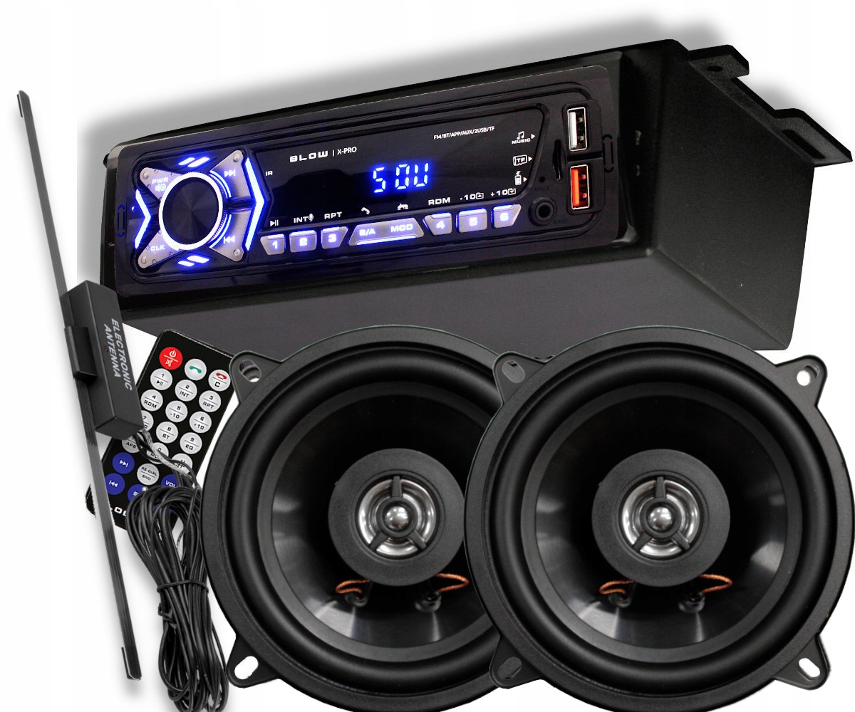 autorádio bluetooth Usb Aux reproduktory 13