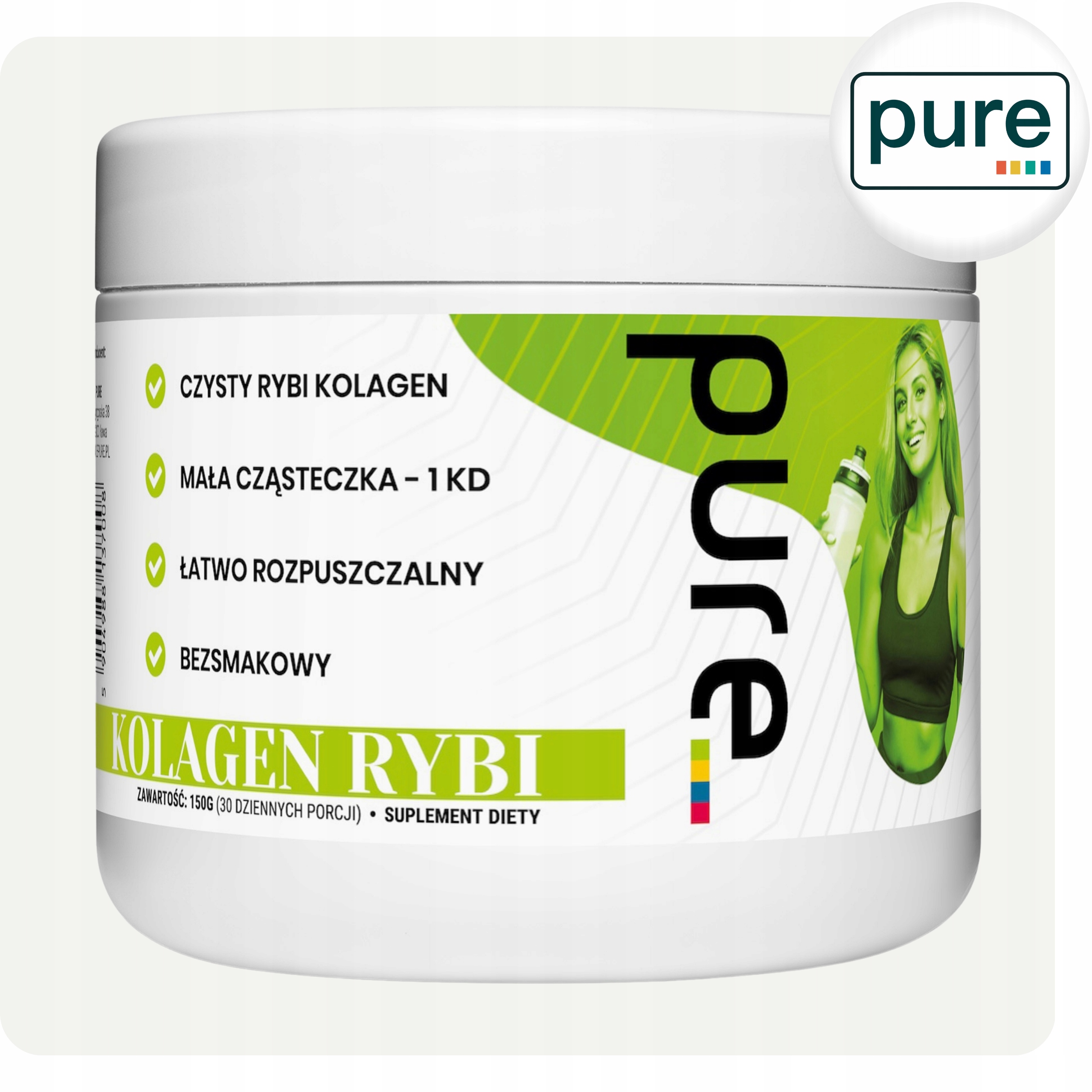 Pure kolagen rybi czysty sprężystość — 4
