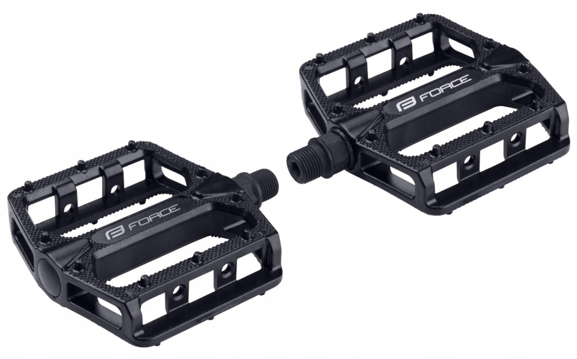 Pedały Force Bmx Hot Aluminiowe, Czarne