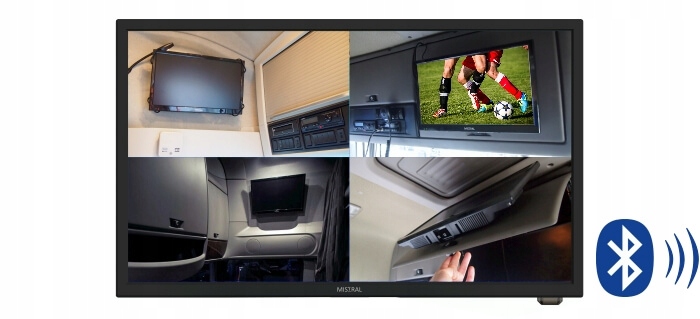 TELEWIZOR MISTRAL MI-TV238FSL 24'' 12V 24V WebOS Klasa efektywności energetycznej E