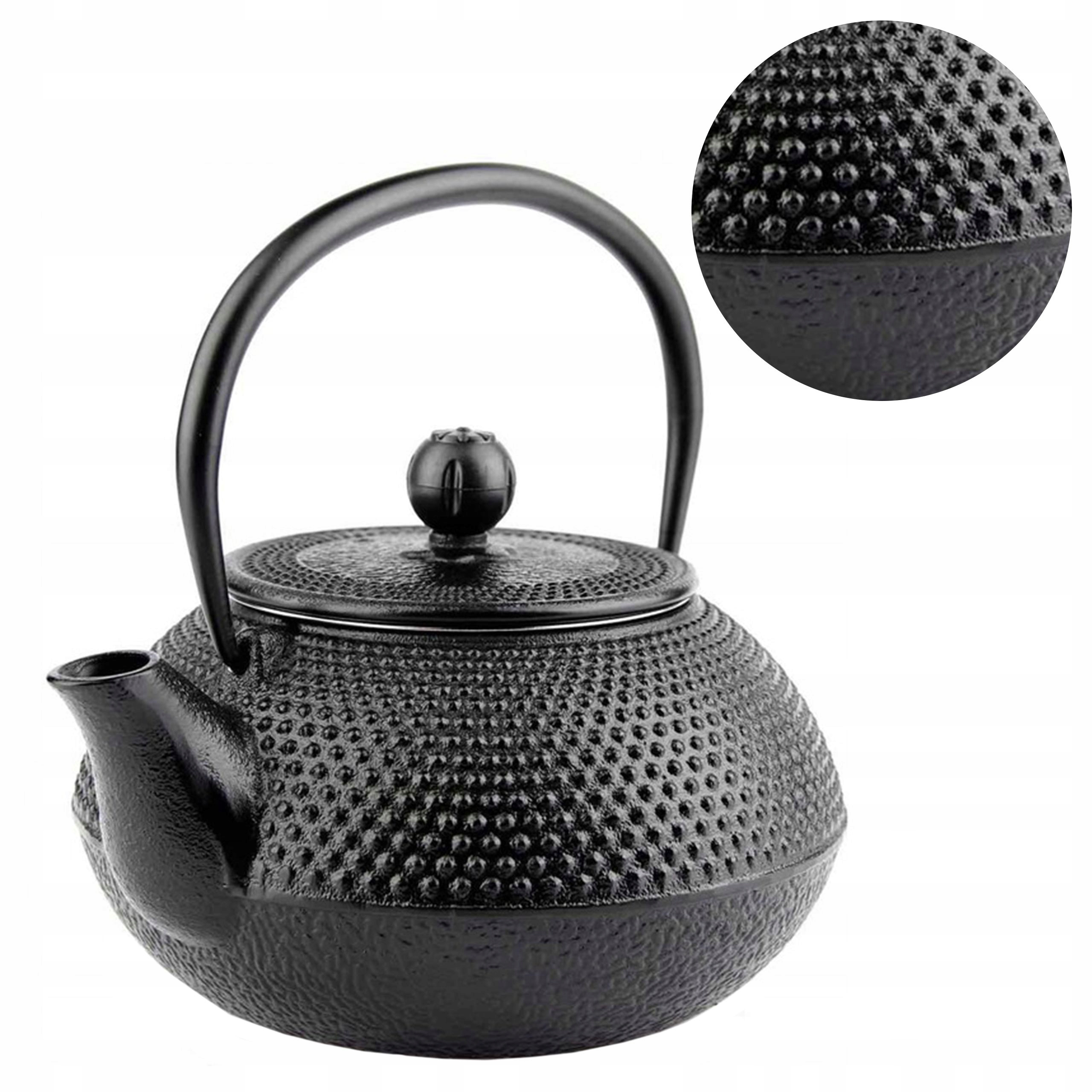 

Żeliwny Czajnik 0,8 L Zaparzacz Do Herbaty Imbryk