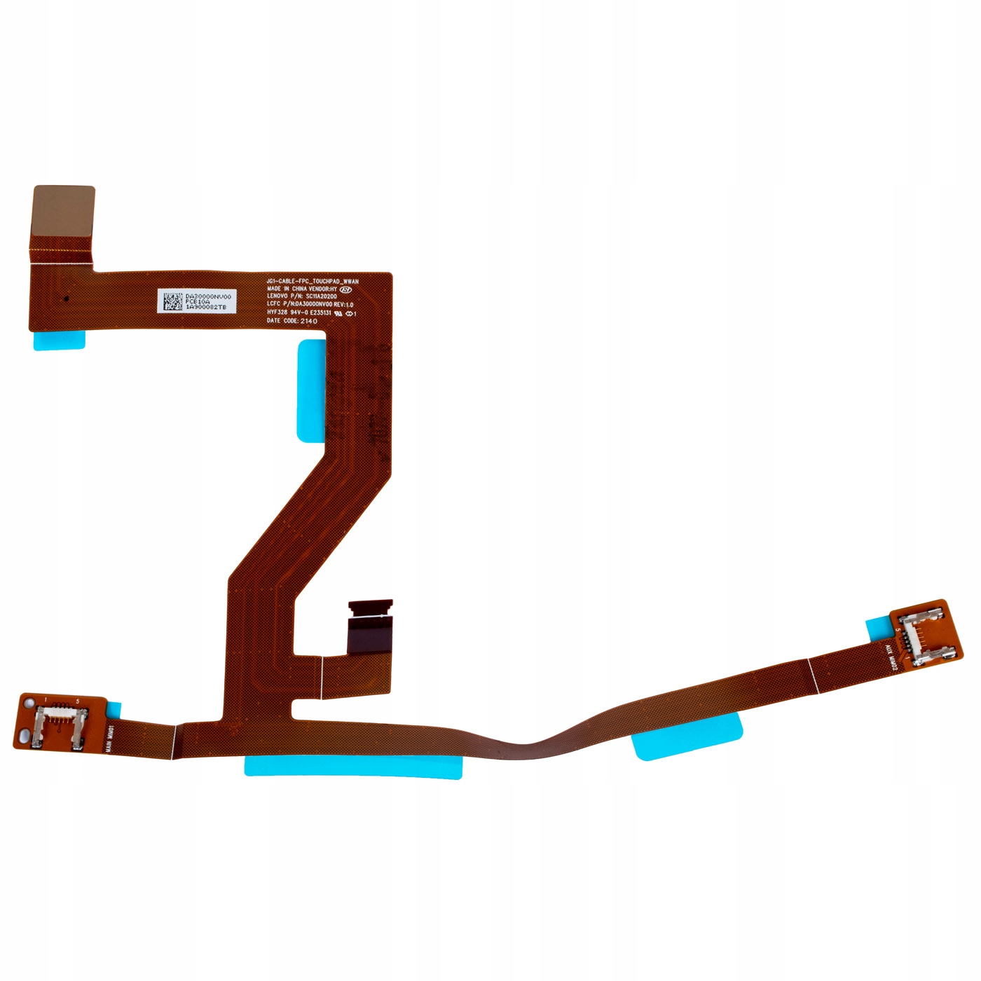 Páska touchpadu čtečka řady Lenovo ThinkPad X1 Carbon 9 X1 Yoga 6. generace