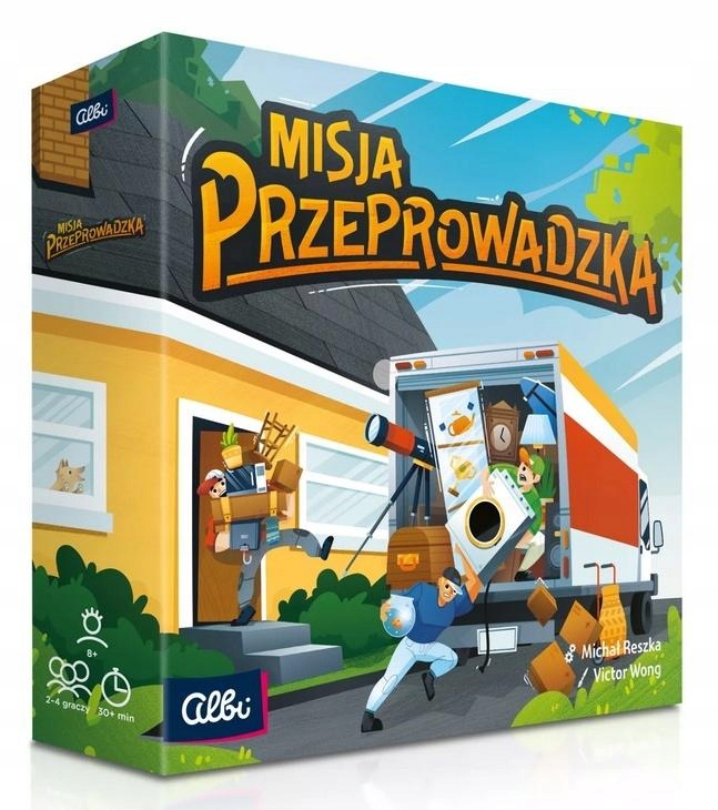 Gra Planszowa Misja Przeprowadzka Albi