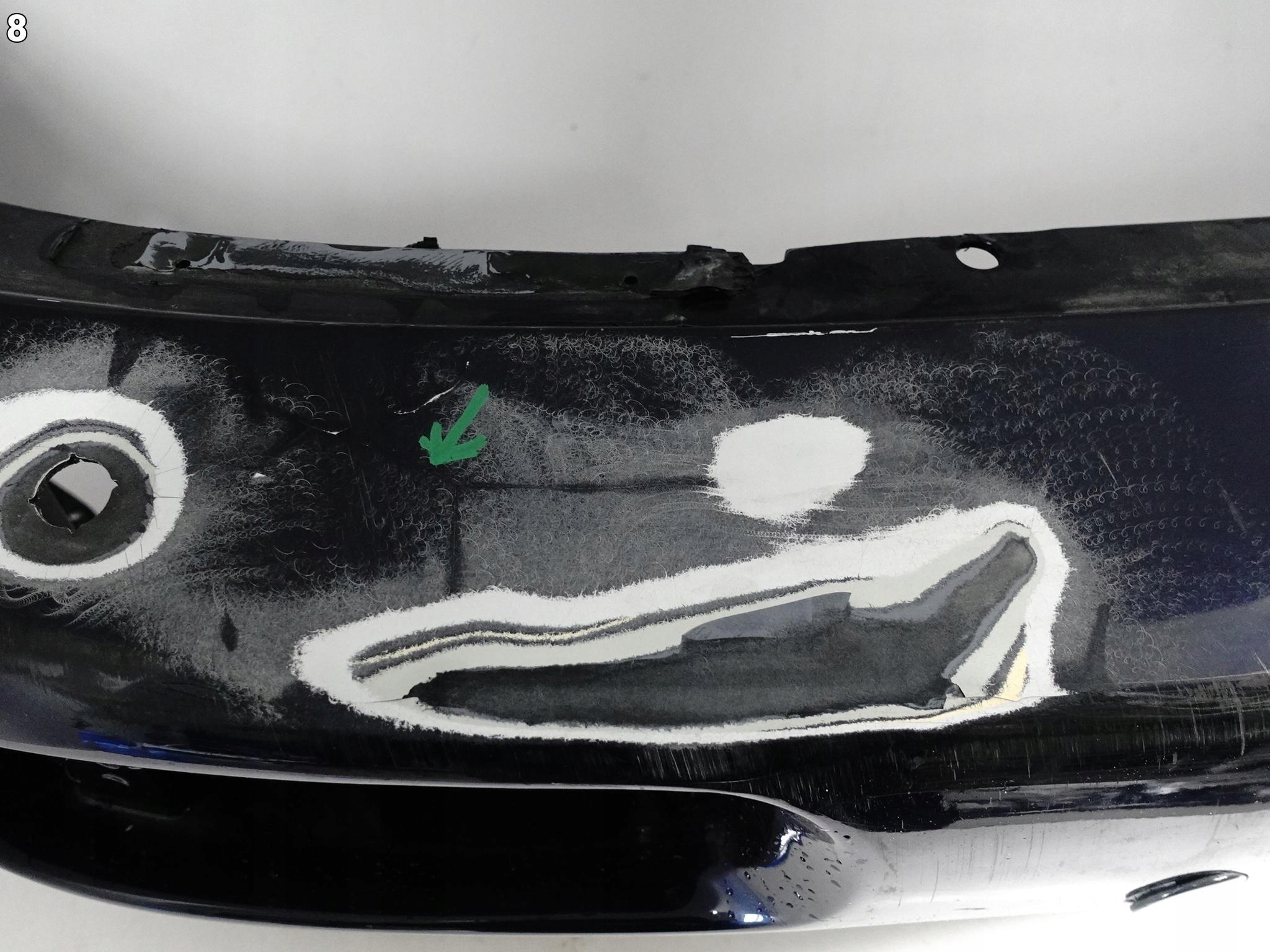 PORSCHE 911 964 965 TURBO 3.3 3.6 90-94 bumper BUMPER front (washer)