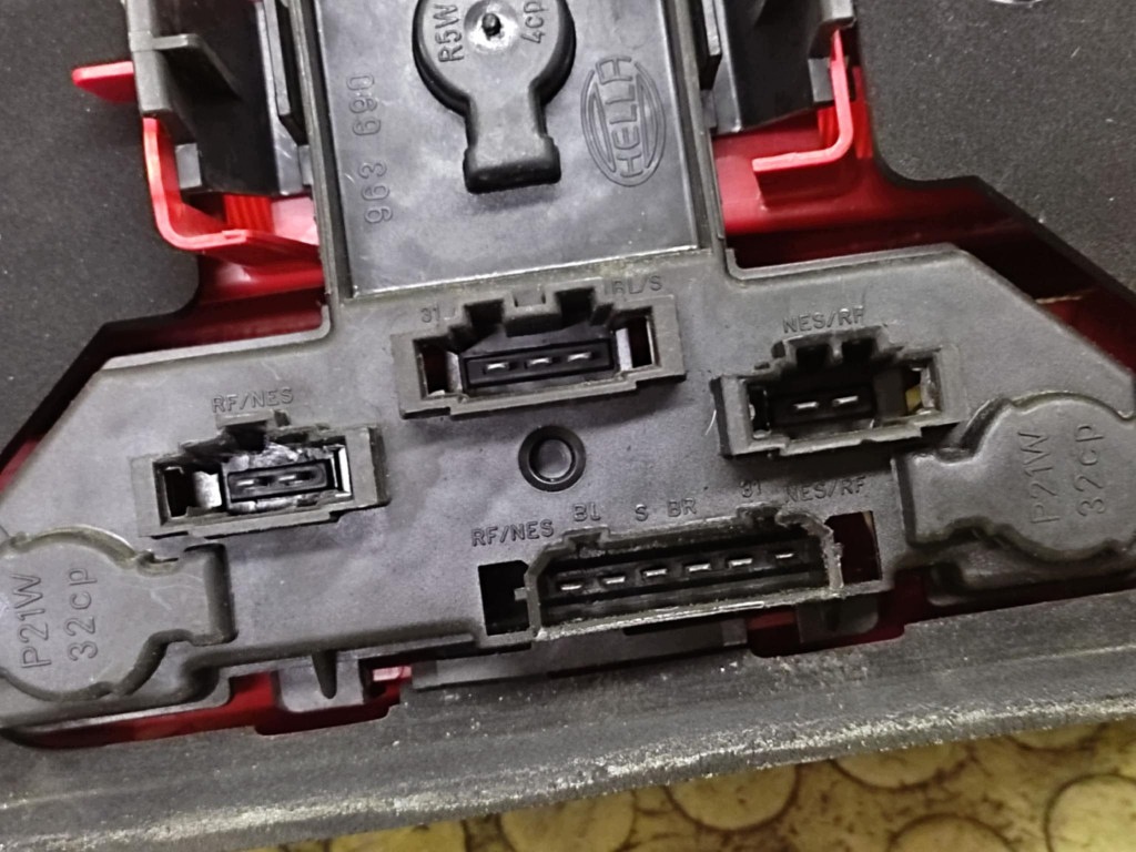 VW BORA light right rear part