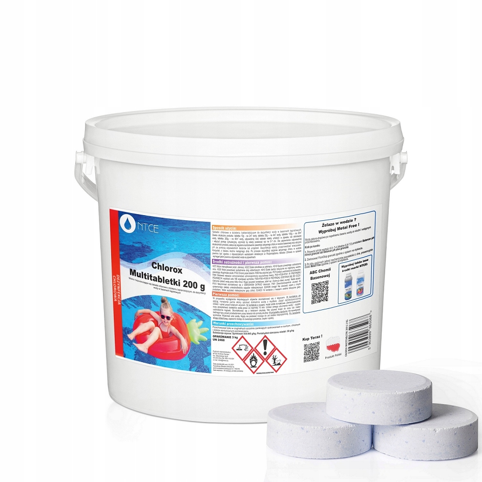

Ntce Chlorox Multitabletki 200 g 3kg chemia basen