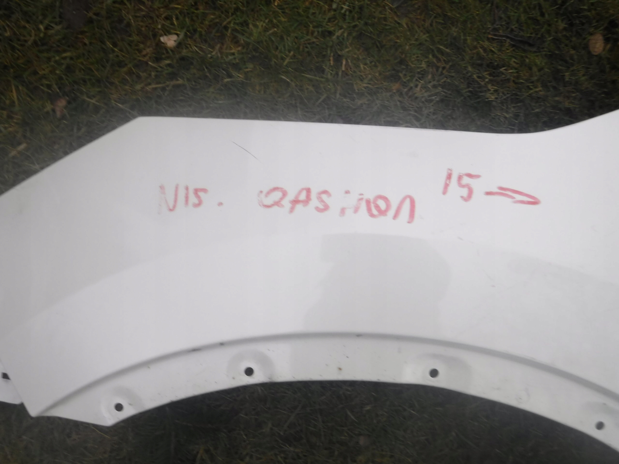 NISSAN QASHQAI 2013 - 2016 fender left front