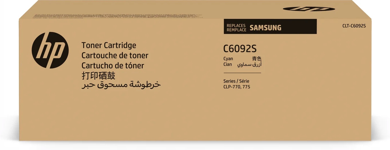 Samsung Originálny modrý toner Hp CLT-C6092S