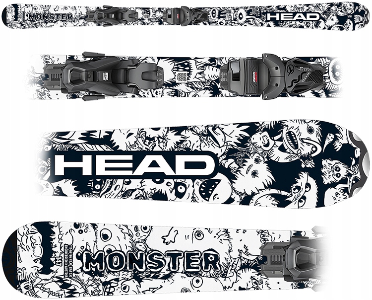Narty Head Monster Easy Jrs 2026 Wiązania Jrs 7.5 Gw 147cm