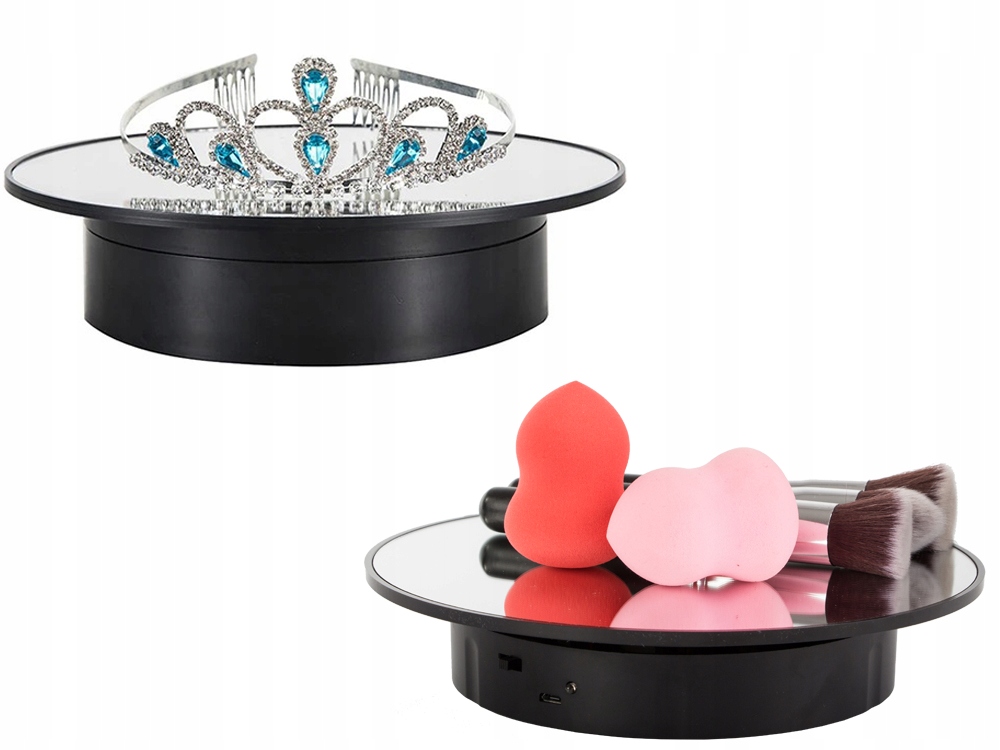 OBROTOWA PODSTAWKA DO ZDJĘĆ 360 STOPNI LUSTRZANA Stan opakowania oryginalne