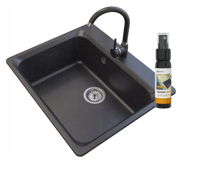 Granitový Dřez Velká Komora 20 cm Baterie