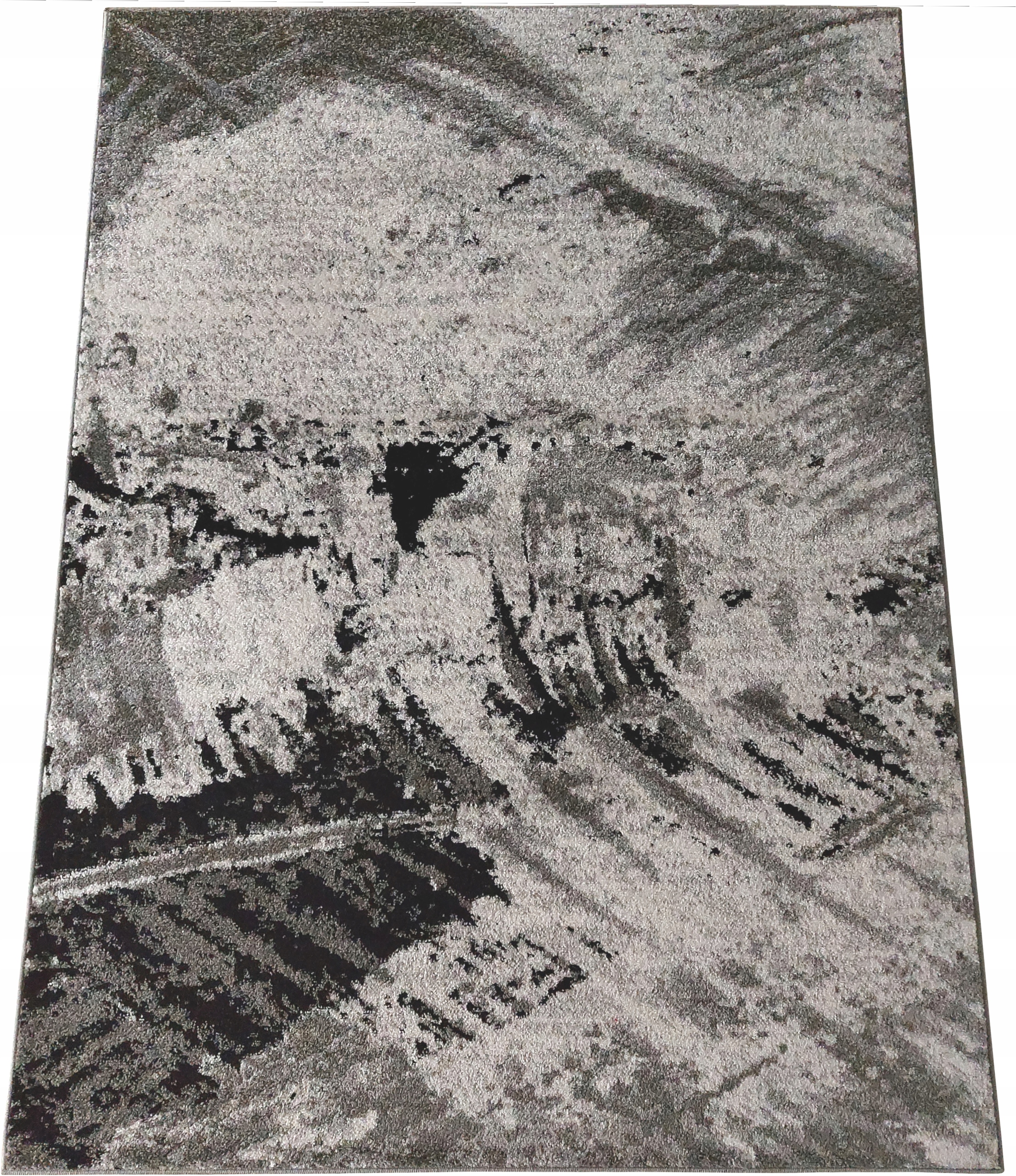 

Szary dywan nowoczesny, do pokoju 60x120 cm