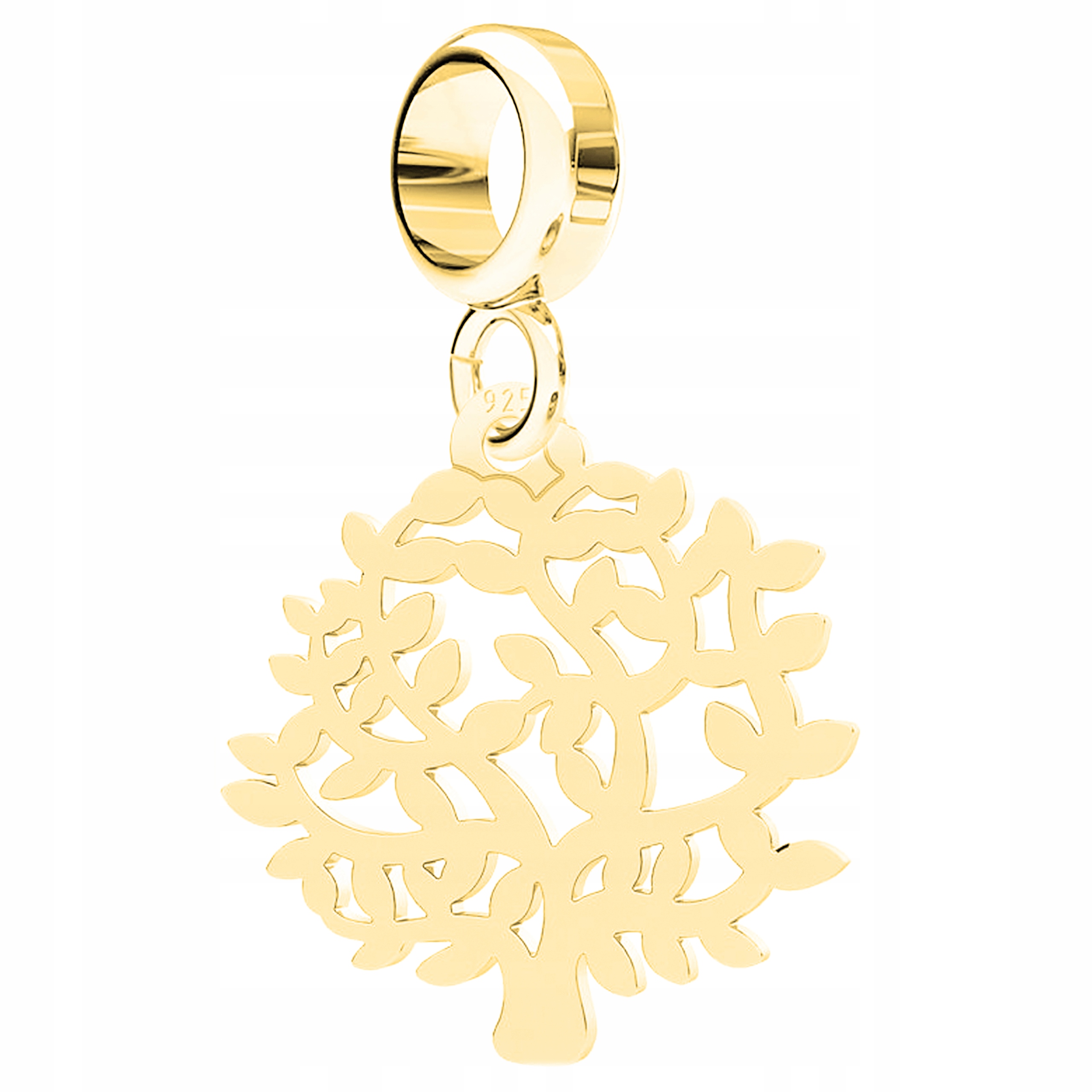 Zlatý visací přívěsek Strom života stříbro 925