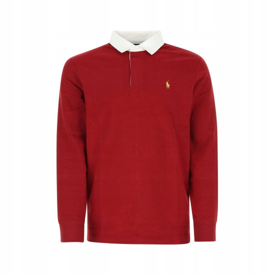Trička s dlouhým rukávem Polo Ralph Lauren červená S