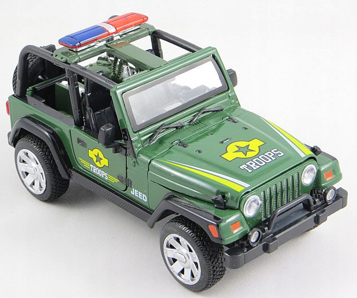 

Jeep Wojskowy Metalowy Światło Dźwięk 1:30