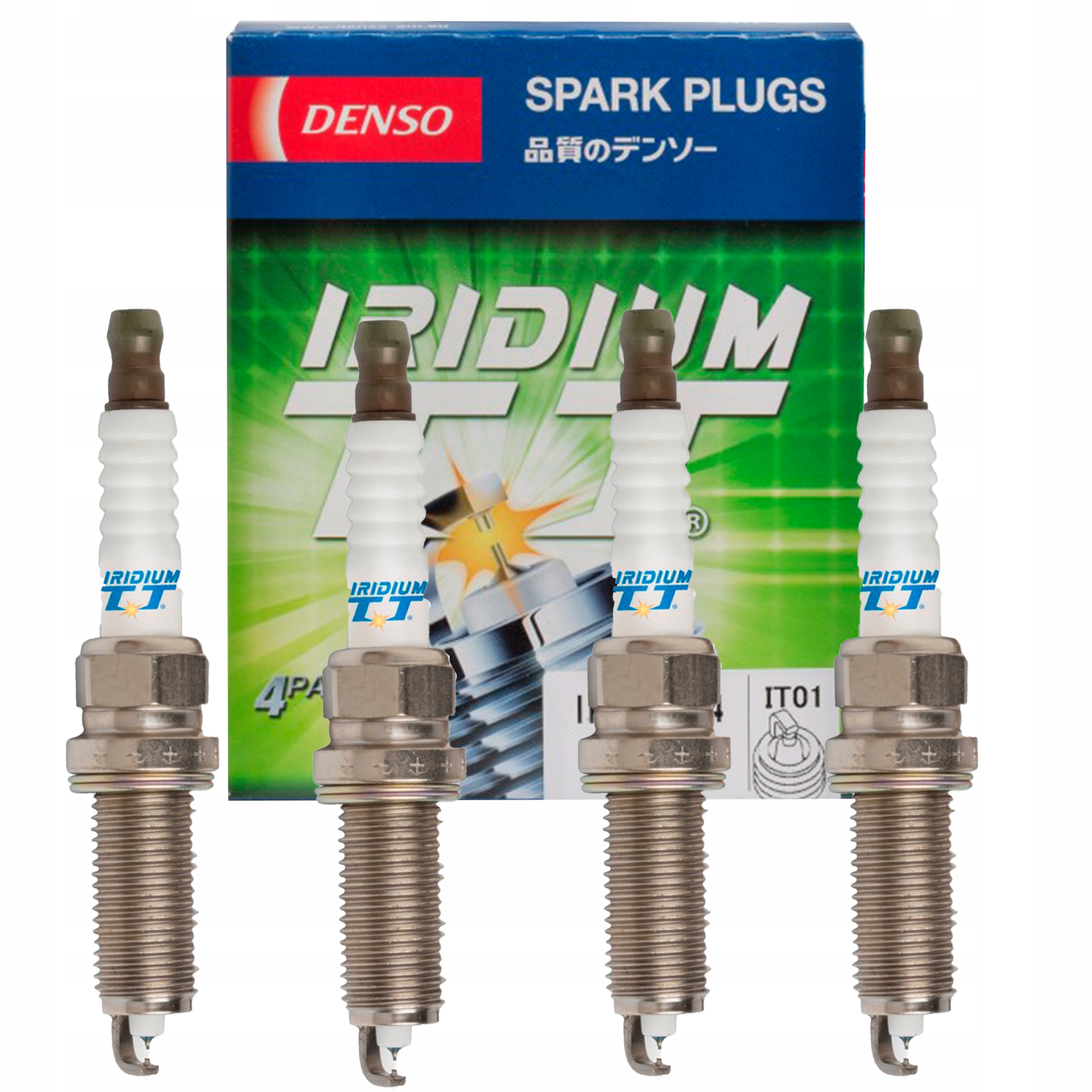 4X Denso Iridium свічки запалювання IW16TT